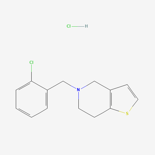 53885-35-1 Ticlopidine hydrochloride chemical structure
