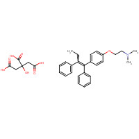 54965-24-1 Tamoxifen citrate chemical structure