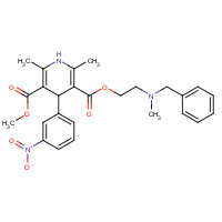 55985-32-5 Nicardipine chemical structure