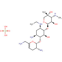 56391-57-2 Netilmicin sulfate chemical structure