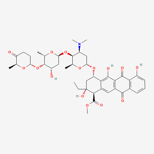 57576-44-0 Aclarubicin chemical structure