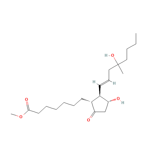 59122-46-2 Misoprostol chemical structure