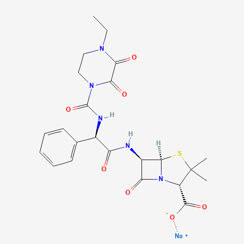 59703-84-3 Piperacillin sodium salt chemical structure