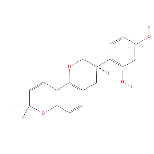 59870-68-7 Glabridin chemical structure