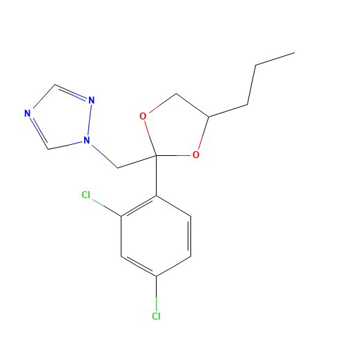 60207-90-1 Propiconazole chemical structure
