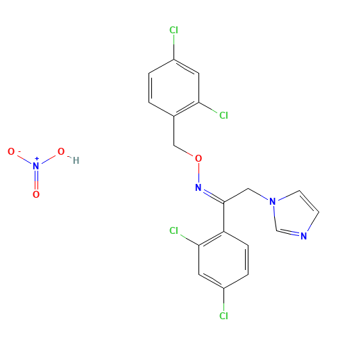 64211-46-7 Oxiconazole nitrate chemical structure