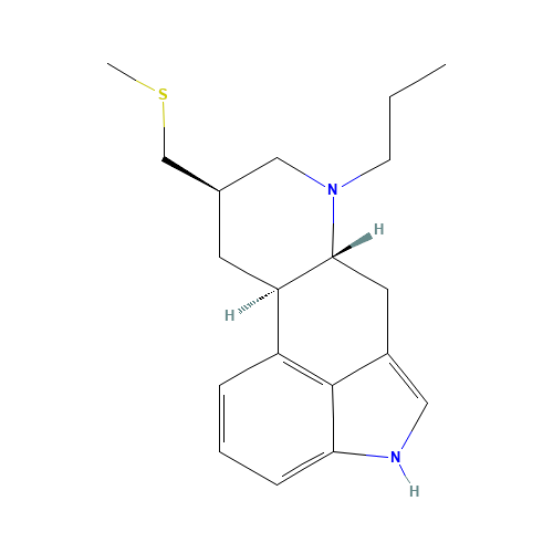 66104-22-1 Pergolide chemical structure