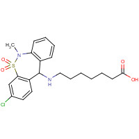 66981-73-5 Tianeptine chemical structure