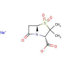 69388-84-7 Sulbactam sodium chemical structure