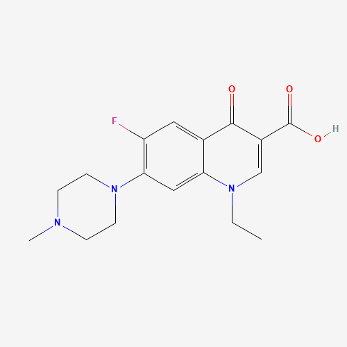 70458-92-3 Pefloxacin chemical structure