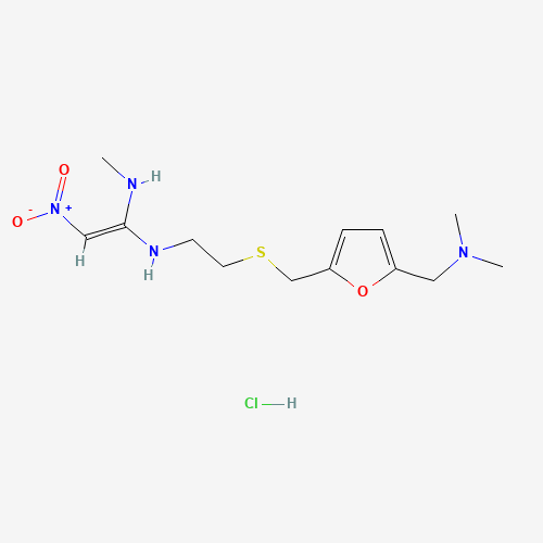 71130-06-8 Ranitidine hydrochloride chemical structure