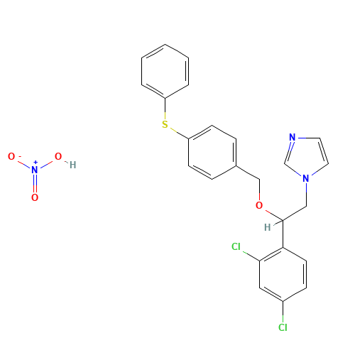 73151-29-8 Fenticonazole nitrate chemical structure