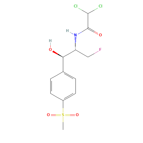 73231-34-2 2,2-Dichloro-N-[(1R,2S)-3-fluoro-1-hydroxy-1-(4-methylsulfonylphenyl)propan-2-yl]acetamide chemical structure