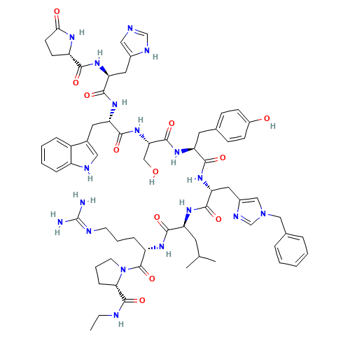 76712-82-8 Histrelin chemical structure