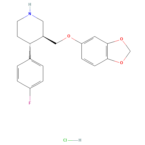 78246-49-8 Paroxetine hydrochloride chemical structure