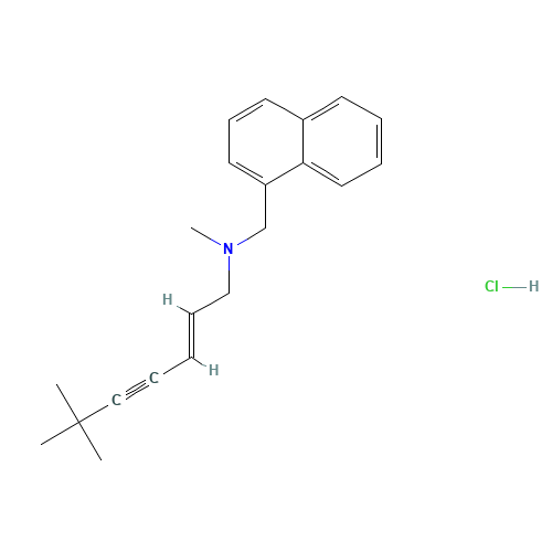 78628-80-5 Terbinafine hdyrochloride chemical structure