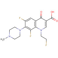 79660-72-3 Fleroxacin chemical structure
