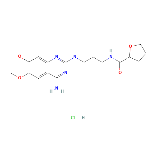 81403-68-1 Alfuzosin hydrochloride chemical structure