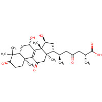 81907-62-2 GANODERIC ACID A chemical structure