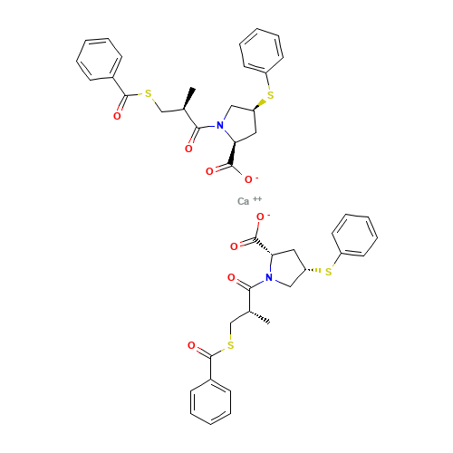 81938-43-4 Zofenopril calcium chemical structure