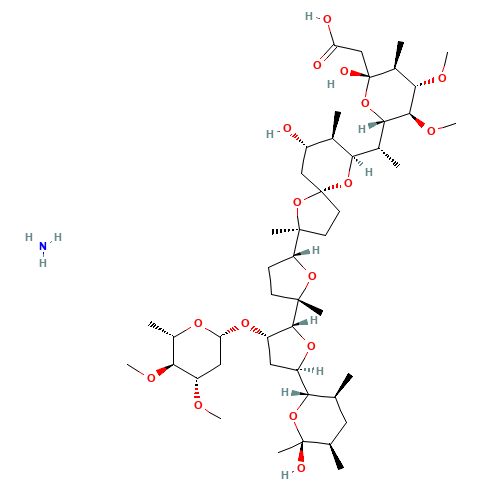 84878-61-5 Maduramycin ammonium chemical structure
