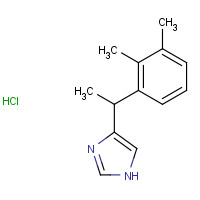 86347-15-1 (R)-4-[1-(2,3-Dimethylphenyl)ethyl]-1H-imidazole hydrochloride chemical structure