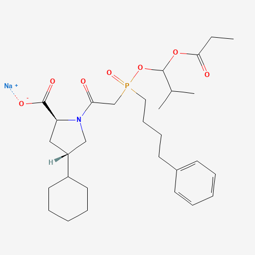 88889-14-9 Fosinopril sodium chemical structure