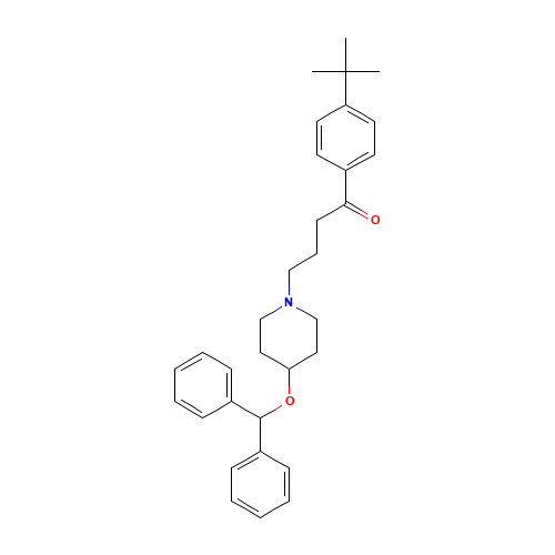 90729-43-4 Ebastine chemical structure