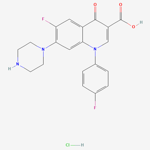 91296-87-6 Sarafloxacin hydrochloride chemical structure