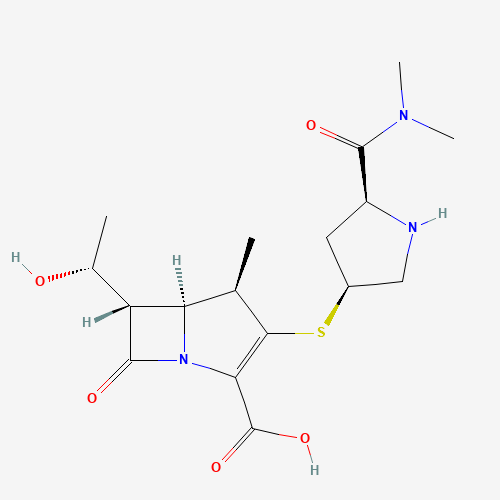 96036-03-2 Meropenem chemical structure