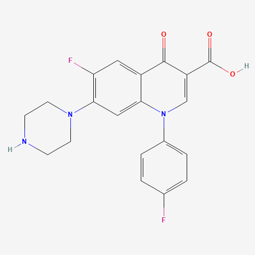 98105-99-8 Sarafloxacin chemical structure