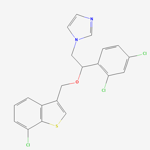 99592-32-2 Sertaconazole nitrate chemical structure