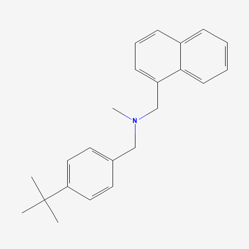 101828-21-1 N-Methyl-N-(naphthalen-1-ylmethyl)-1-(4-tert-butylphenyl)methanamine chemical structure