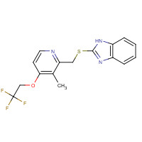 103577-40-8 2-[3-Methyl-4-(2,2,2-trifluoroethoxy)-2-pyridinyl]methylthio-1H-benzimidazole chemical structure