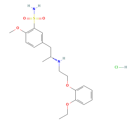 106463-17-6 Tamsulosin hydrochloride chemical structure