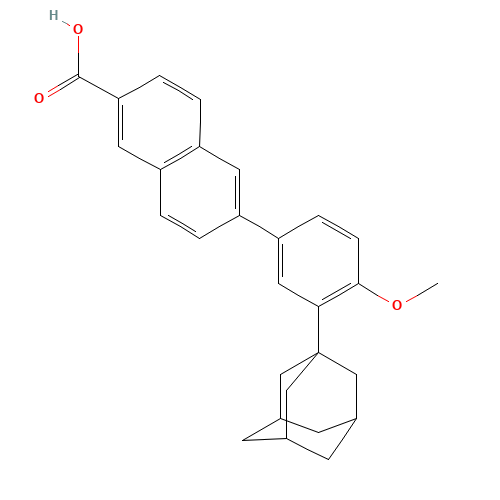106685-40-9 Adapalene chemical structure