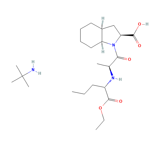107133-36-8 Perindopril erbumine chemical structure