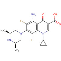 111542-93-9 Sparfloxacin chemical structure