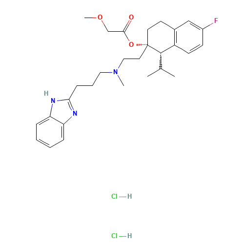 116666-63-8 MIBEFRADIL chemical structure