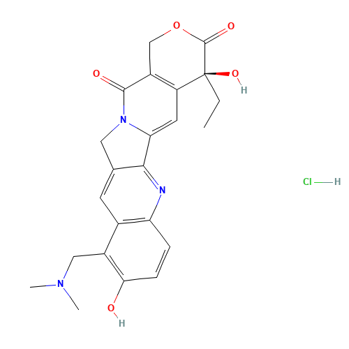119413-54-6 Topotecan hydrochloride chemical structure