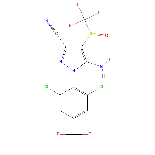 120068-37-3 Fipronil chemical structure
