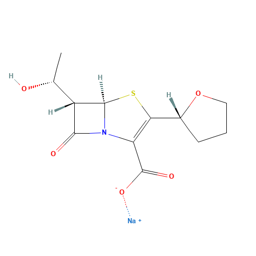 122547-49-3 Faropenem sodium chemical structure