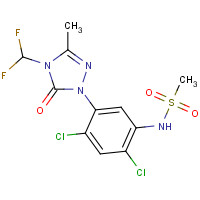 122836-35-5 SULFENTRAZONE chemical structure