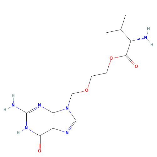 124832-26-4 Valaciclovir chemical structure