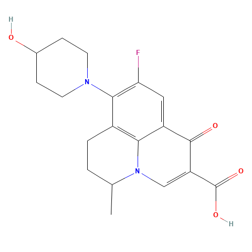 124858-35-1 Nadifloxacin chemical structure
