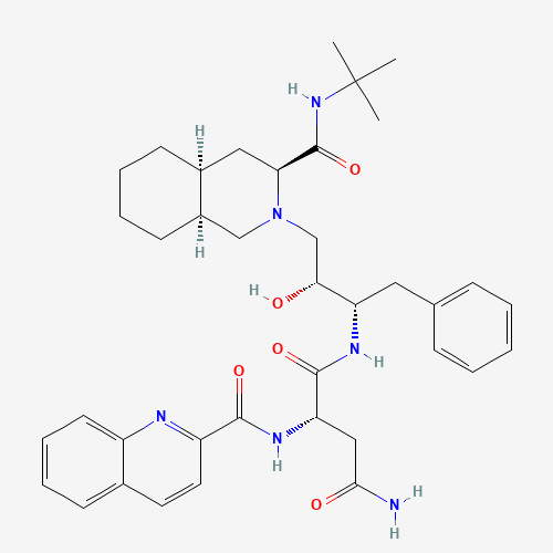 127779-20-8 Saquinavir chemical structure