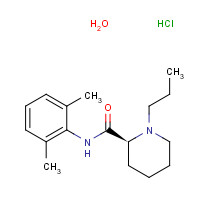 132112-35-7 Ropivacaine hydrochloride chemical structure