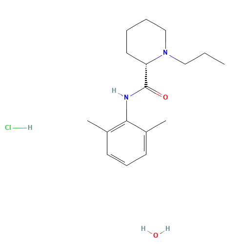 132112-35-7 Ropivacaine hydrochloride chemical structure