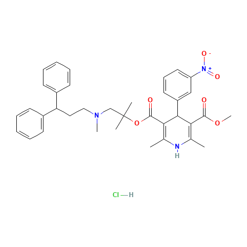 132866-11-6 Lercanidipine hydrochloride chemical structure