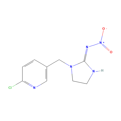 138261-41-3 1-((6-Chloro-3-pyridinyl)methyl)-N-nitro-imidazolidinimine chemical structure